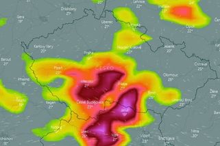 Přijdou velmi silné bouřky s kroupami, hrozí povodně, varují meteorologové - Novinky